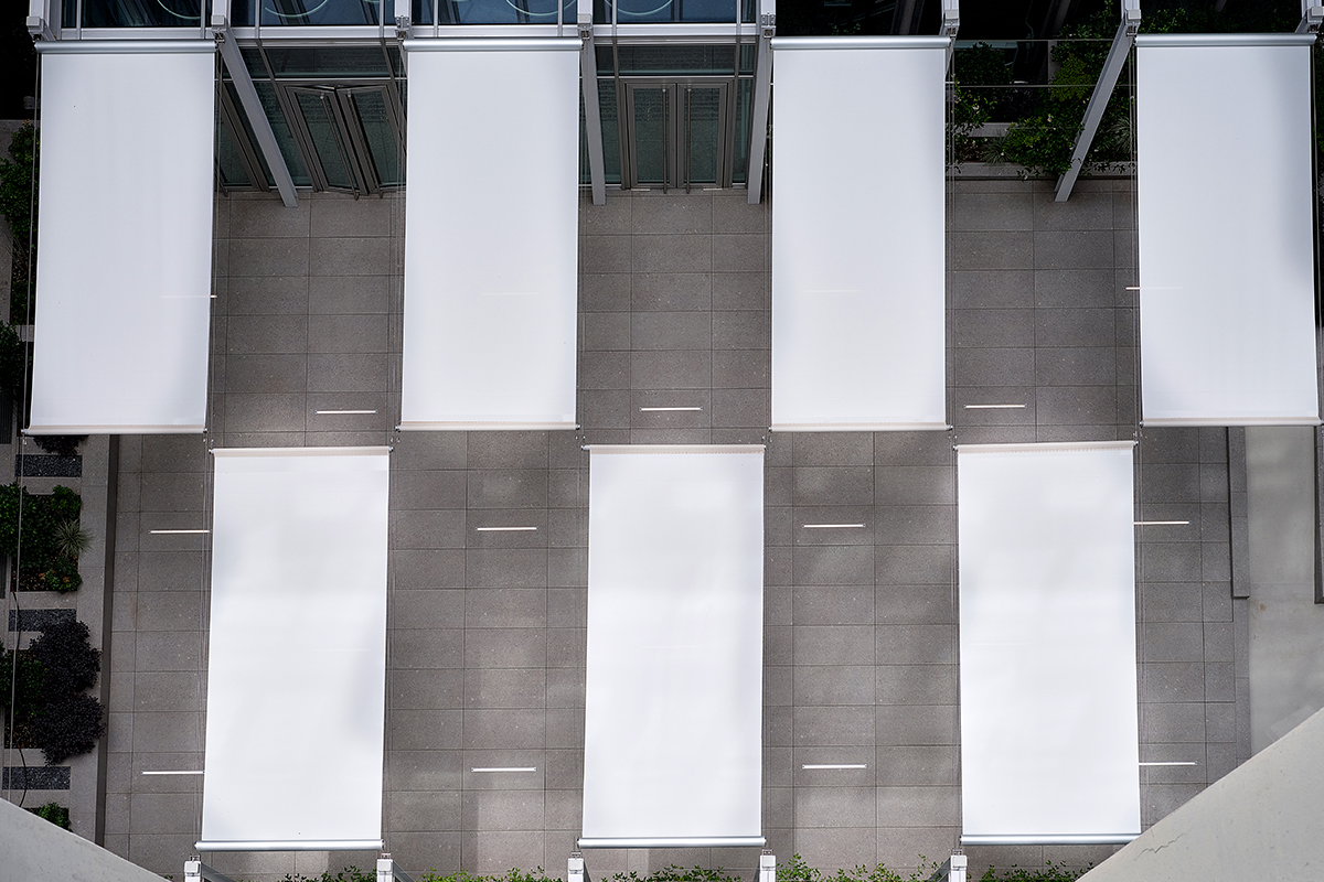 oluzioni di schermatura solare Resstende per comfort e vivibilità degli spazi esterni