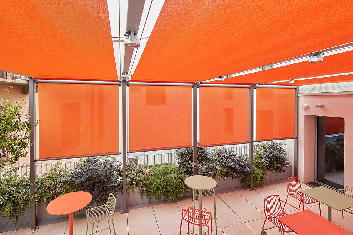 Soluzioni Resstende per protezione solare e comfort negli spazi all’aperto